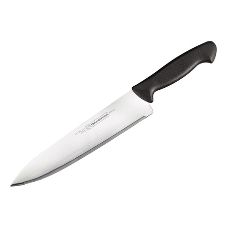 TRAMONTINA KNIFE COOKS BLK STMPD 8"" 80020/503